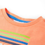 VidaXL Chemise enfant 128 orange fluo