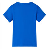 VidaXL Chemise enfant 104 bleu vif