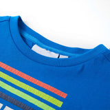 VidaXL Chemise enfant 116 bleu vif