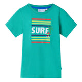 VidaXL Chemise enfant 140 vert