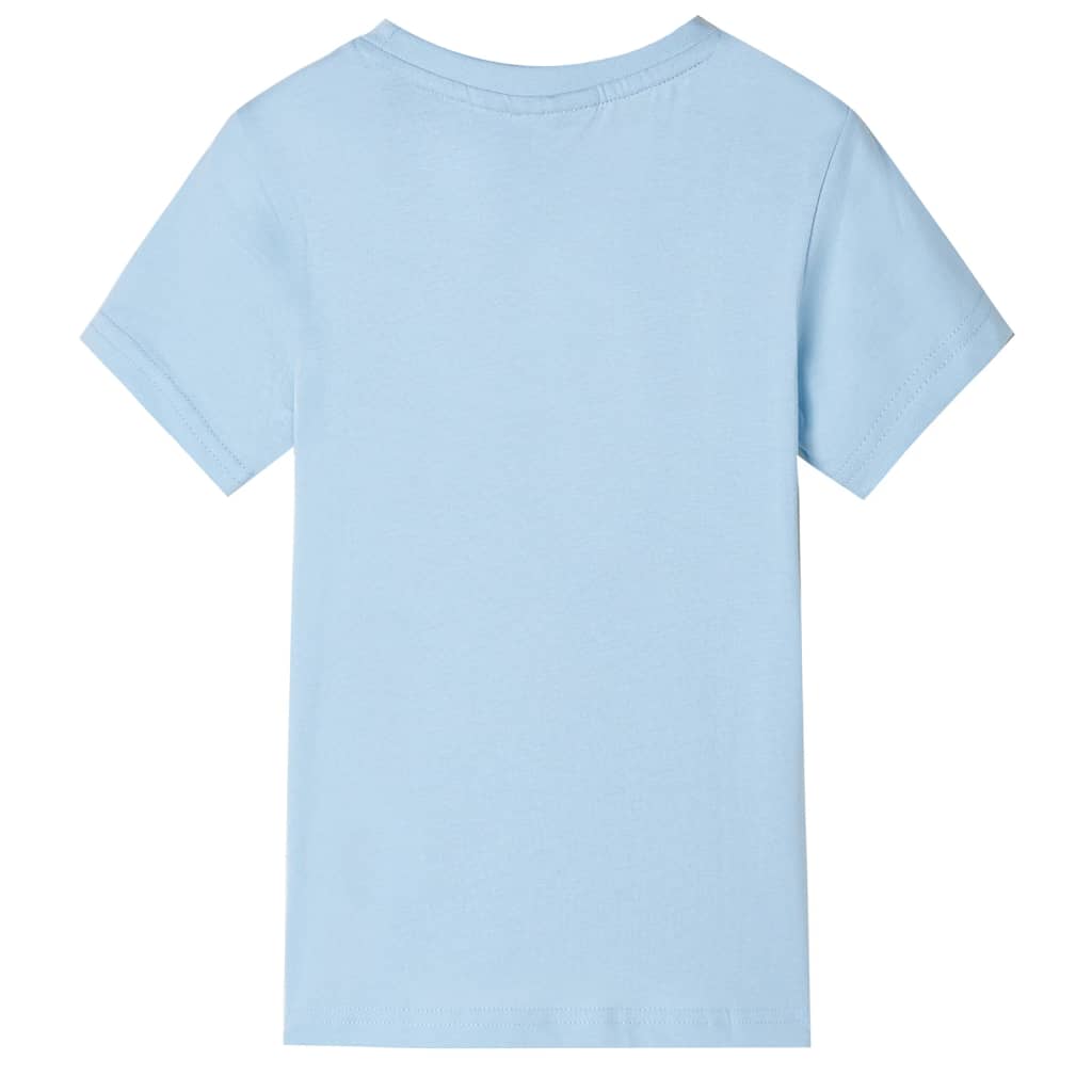 VidaXL Chemise enfant 128 bleu clair
