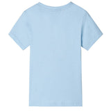 VidaXL Chemise enfant 128 bleu clair