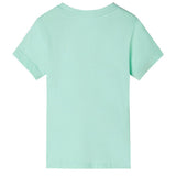 VidaXL Chemise enfant 128 vert clair