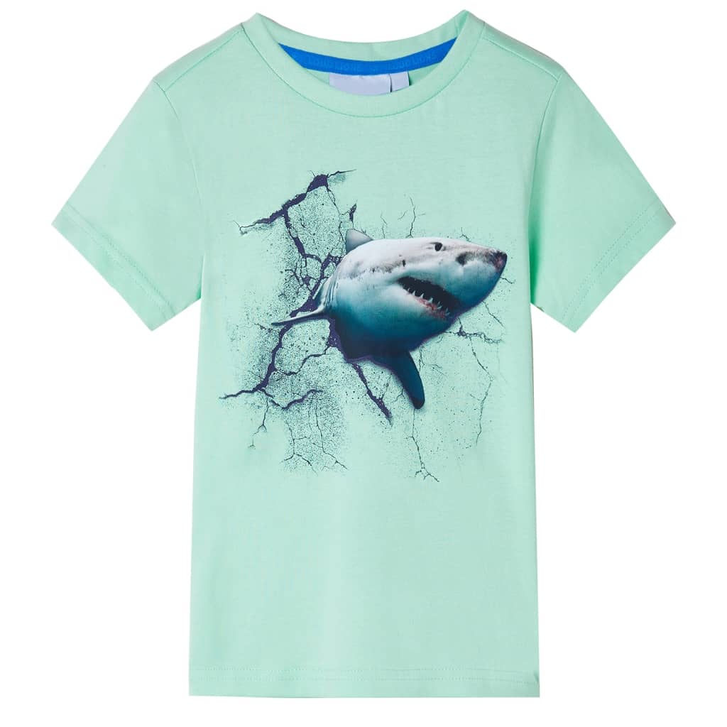 VidaXL Chemise enfant 140 vert clair