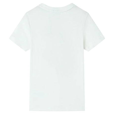 VidaXL Chemise enfant à manches courtes 116 écru