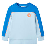 VidaXL Pull enfant 104 bleu vif et bleu clair