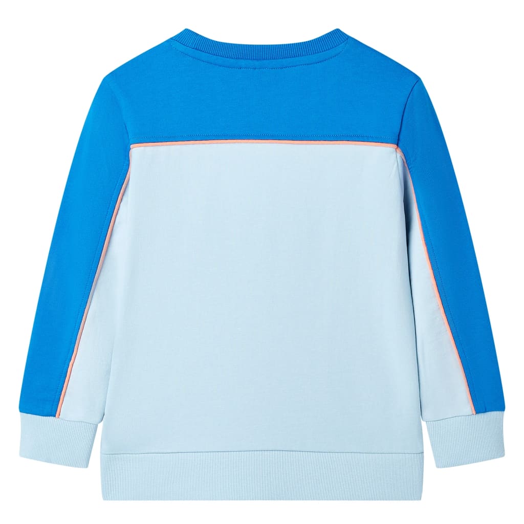 VidaXL Pull enfant 104 bleu vif et bleu clair