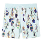 VidaXL Short enfant avec cordon de serrage 104 mélange bleu doux