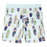 VidaXL Short enfant avec cordon de serrage 116 mélange bleu doux