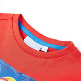 VidaXL Chemise enfant à manches courtes 92 rouge