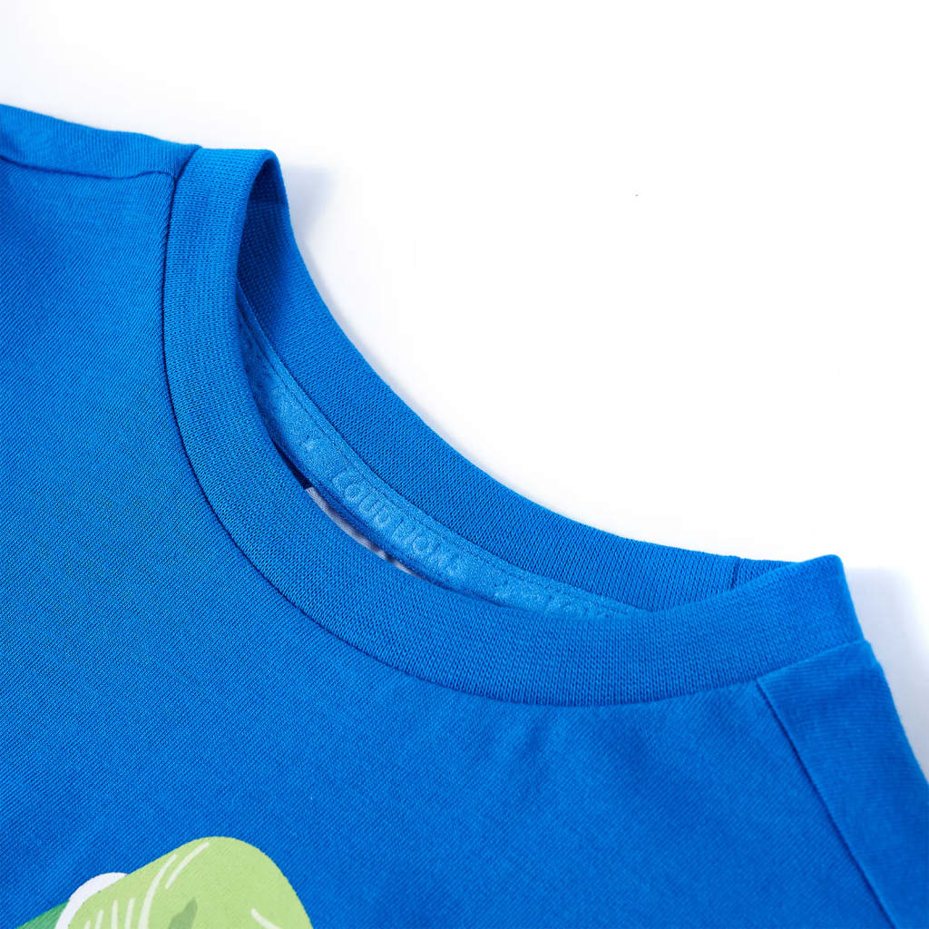 VidaXL Chemise enfant 92 bleu vif