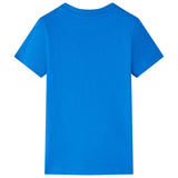 VidaXL Chemise enfant 128 bleu vif
