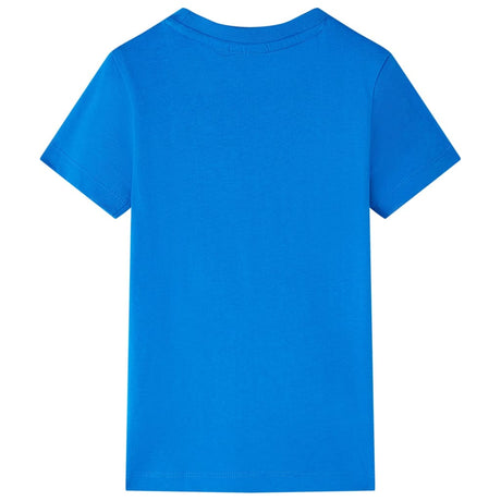VidaXL Chemise enfant 128 bleu vif