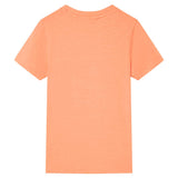 VidaXL Chemise enfant à manches courtes 92 orange fluo