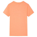 VidaXL Chemise enfant à manches courtes 116 orange fluo