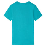 VidaXL Chemise enfant à manches courtes 92 menthe foncée