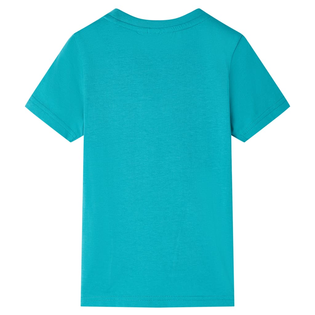 VidaXL Chemise enfant à manches courtes 128 menthe foncée