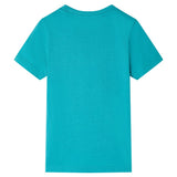 VidaXL Chemise enfant à manches courtes 140 menthe foncée