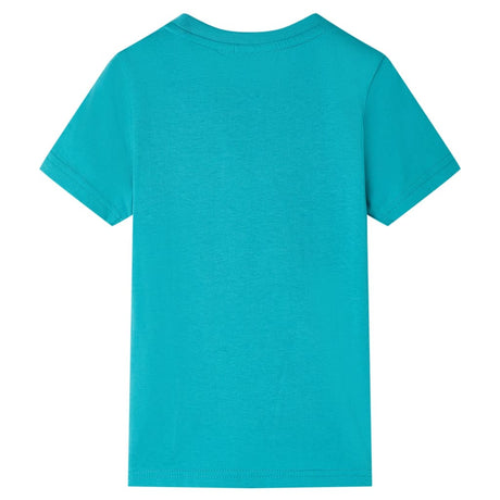 VidaXL Chemise enfant à manches courtes 140 menthe foncée