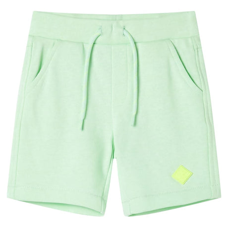 VidaXL Short enfant avec cordon de serrage 128 vert vif