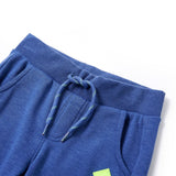 VidaXL Pantalon de survêtement pour enfants 92 bleu mélangé