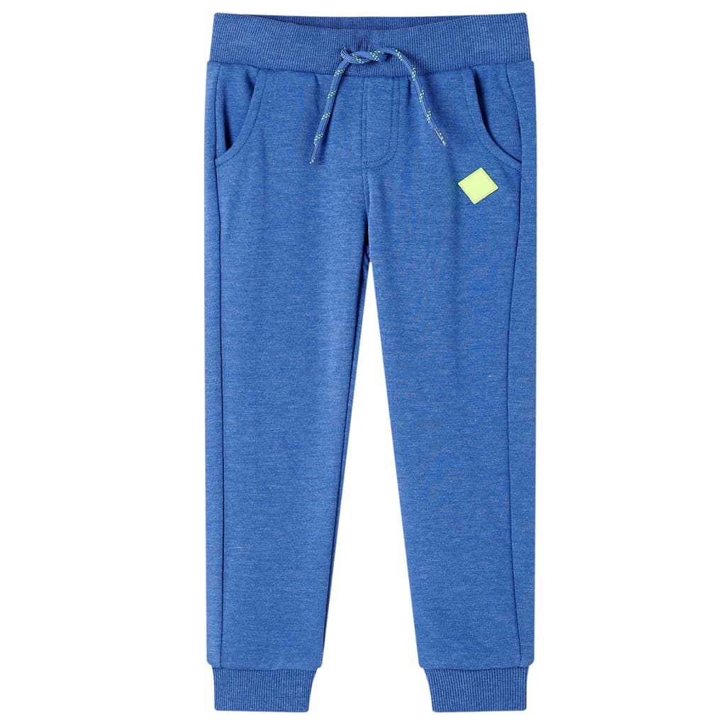 VidaXL Pantalon de survêtement pour enfants 104 bleu mélangé
