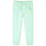 VidaXL Pantalon de survêtement pour enfants 92 vert vif