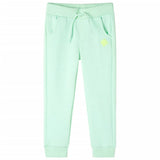 VidaXL Pantalon de survêtement pour enfants 104 vert vif