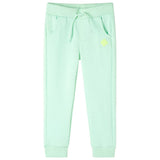 VidaXL Pantalon de survêtement pour enfants 128 vert vif