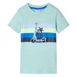 VidaXL Chemise enfant 104 menthe clair