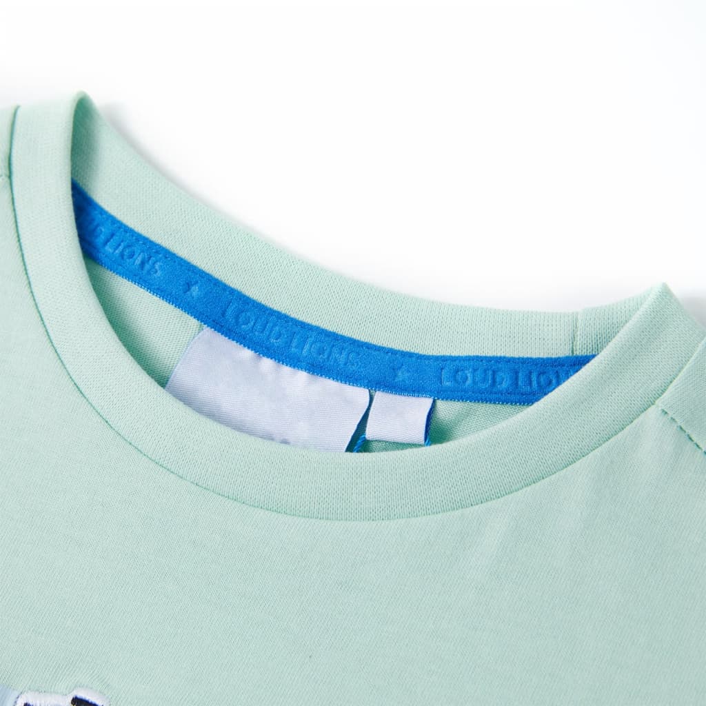 VidaXL Chemise enfant 104 menthe clair