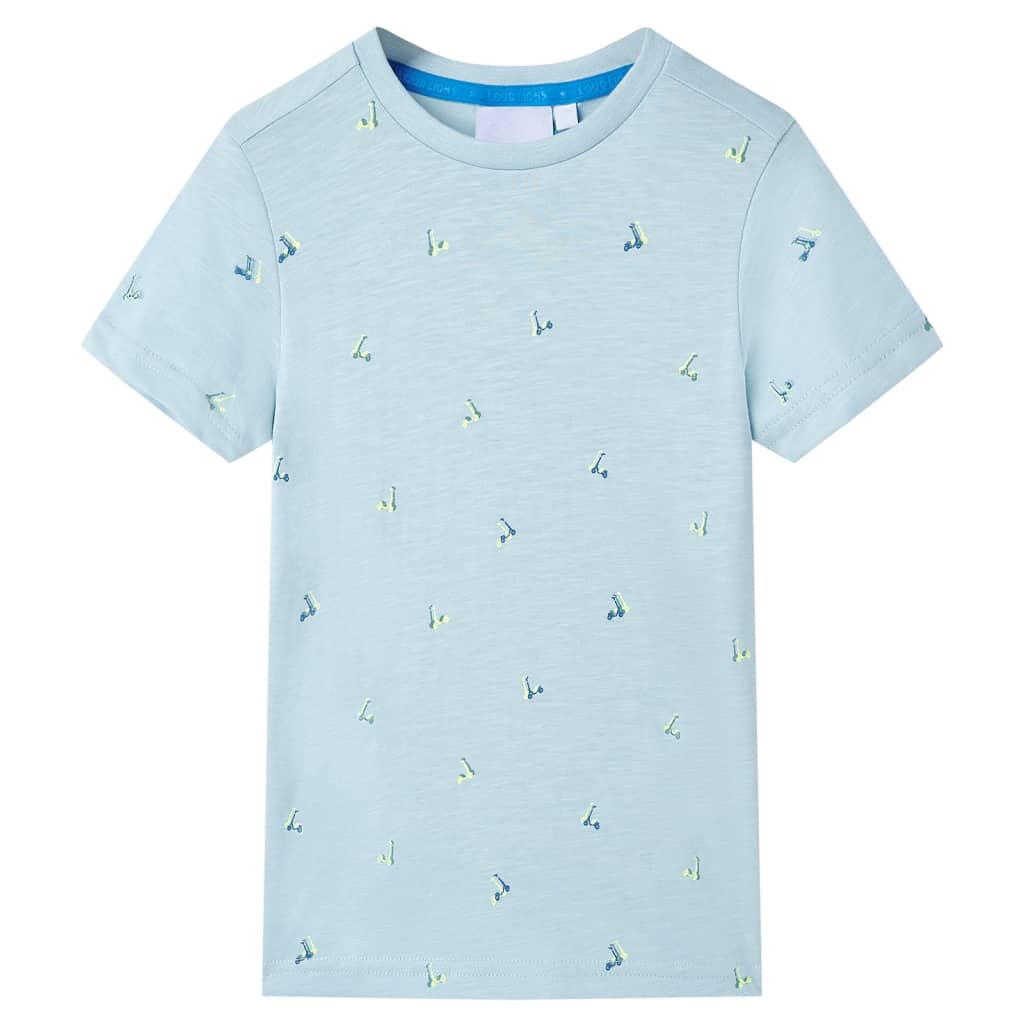 VidaXL Chemise enfant 92 bleu clair