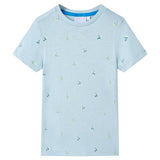 VidaXL Chemise enfant 92 bleu clair