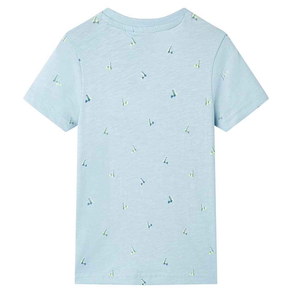 VidaXL Chemise enfant 92 bleu clair