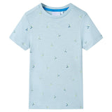 VidaXL Chemise enfant 104 bleu clair
