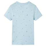 VidaXL Chemise enfant 104 bleu clair