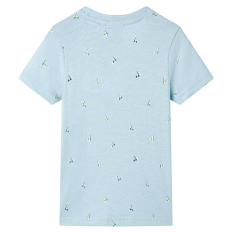 VidaXL Chemise enfant 104 bleu clair