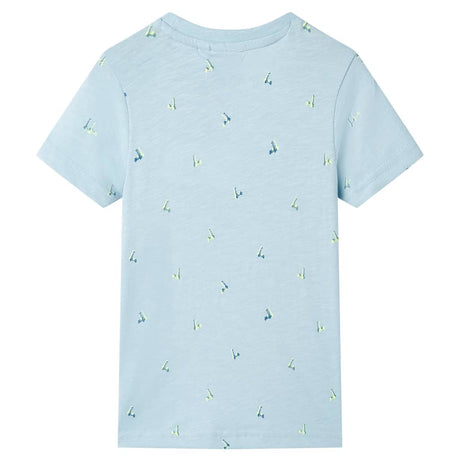 VidaXL Chemise enfant 116 bleu clair