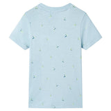 VidaXL Chemise enfant 128 bleu clair