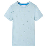 VidaXL Chemise enfant 140 bleu clair
