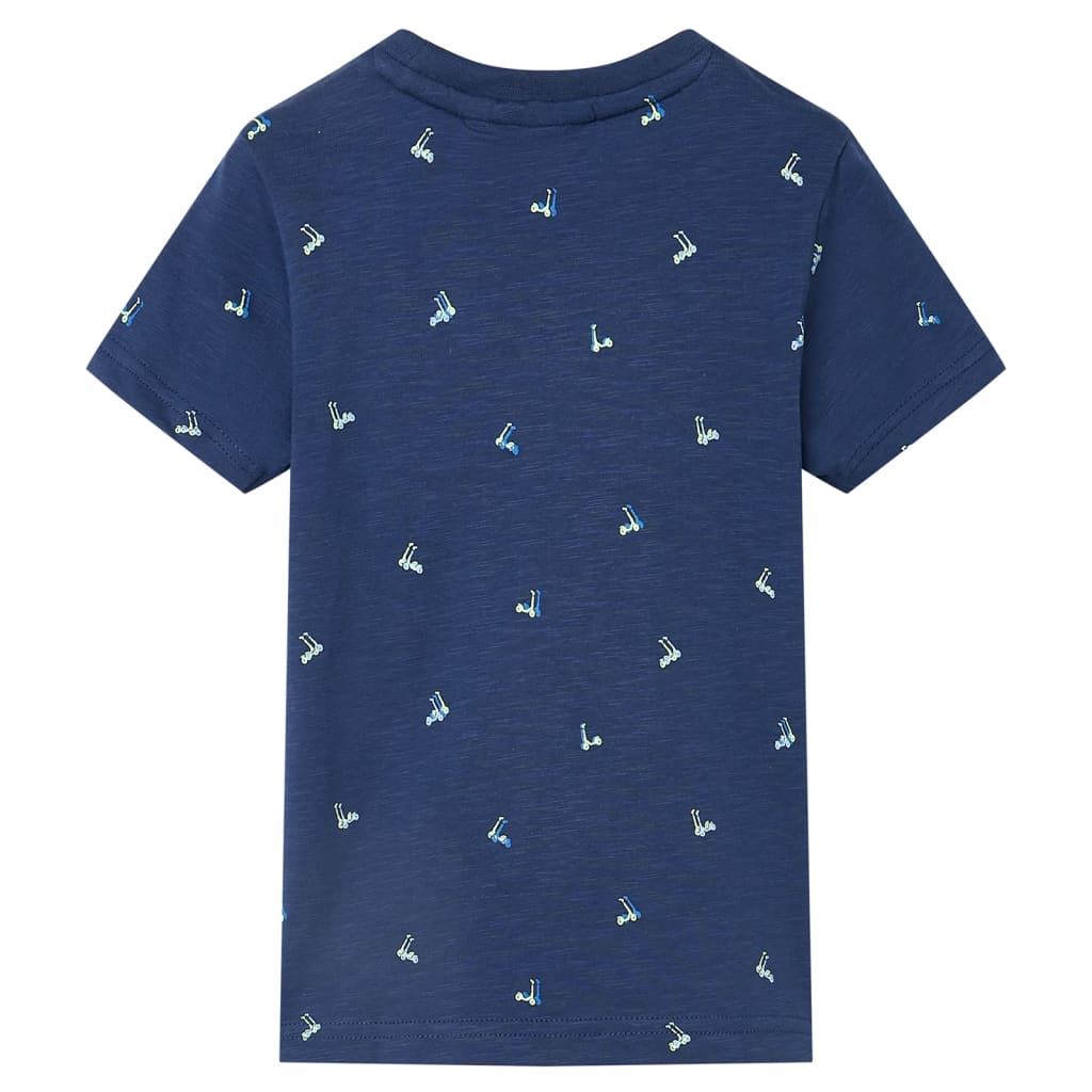 VidaXL Chemise enfant 116 bleu foncé