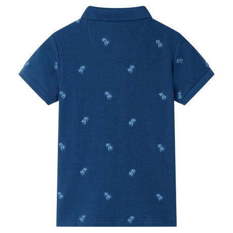 VidaXL Polo enfant 92 bleu foncé