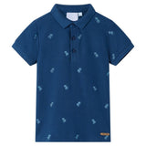 VidaXL Polo enfant 104 bleu foncé