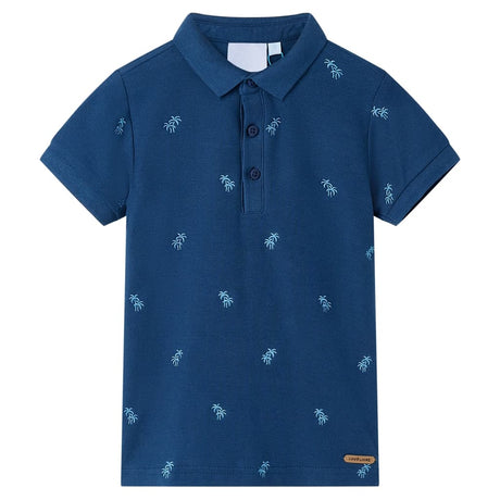 VidaXL Polo enfant 104 bleu foncé