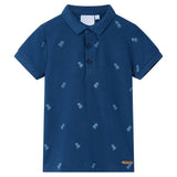 VidaXL Polo enfant 116 bleu foncé