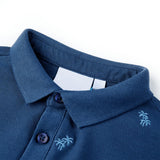 VidaXL Polo enfant 116 bleu foncé