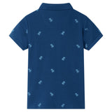 VidaXL Polo enfant 128 bleu foncé