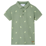 VidaXL Polo enfant 140 kaki