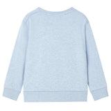VidaXL Pull enfant 128 bleu doux mélangé