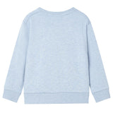 VidaXL Pull enfant 140 bleu doux mélangé